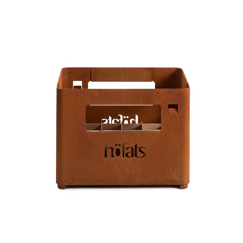 Hofats BEER BOX Brasero rouille