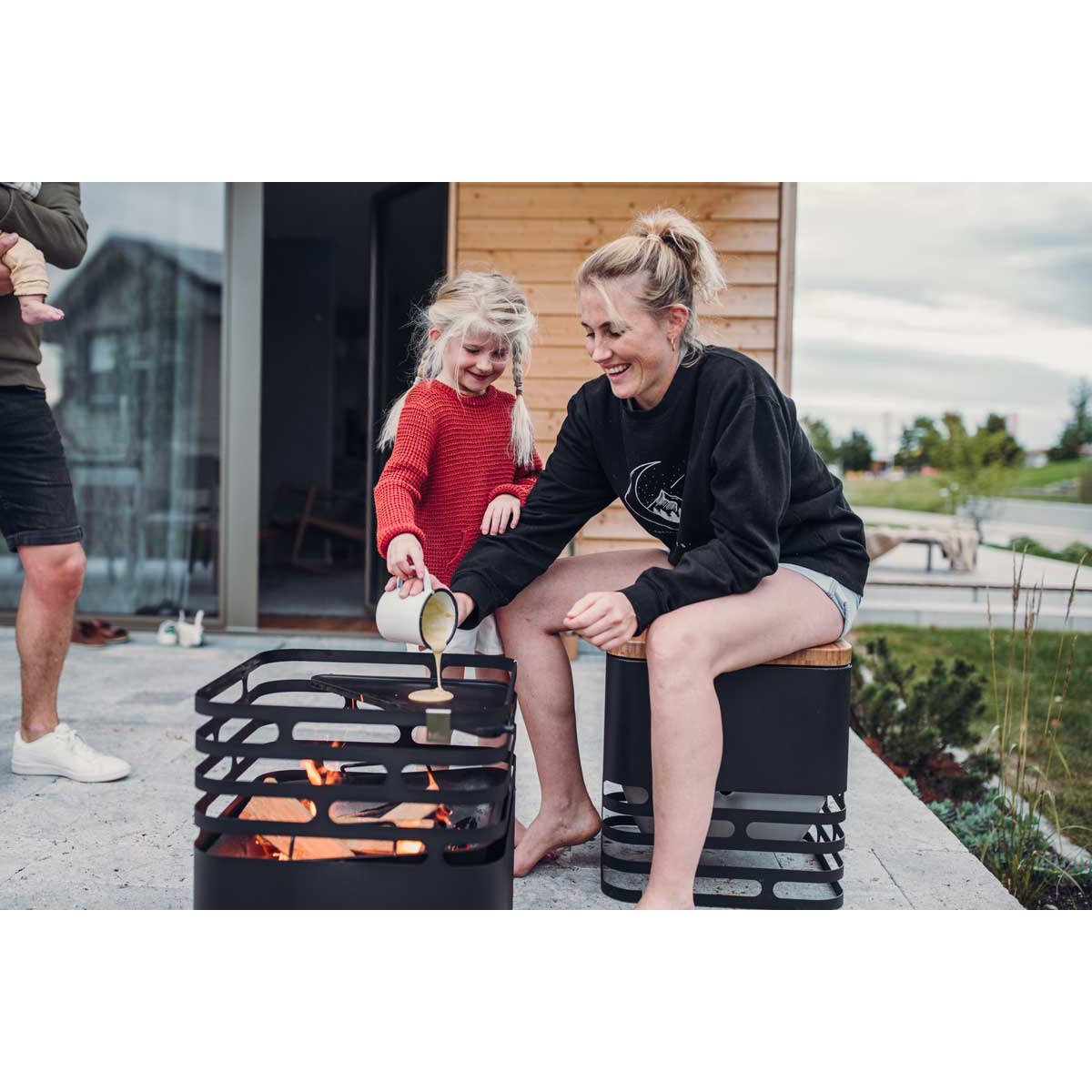 Hofats CUBE Brasero noir